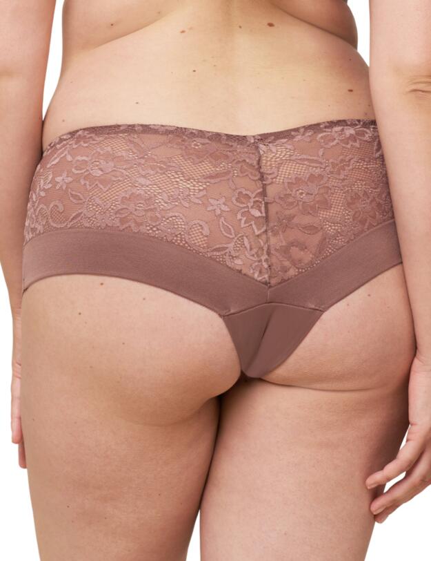 Triumph Vivid Spotlight Maxi Brief Rose Brown