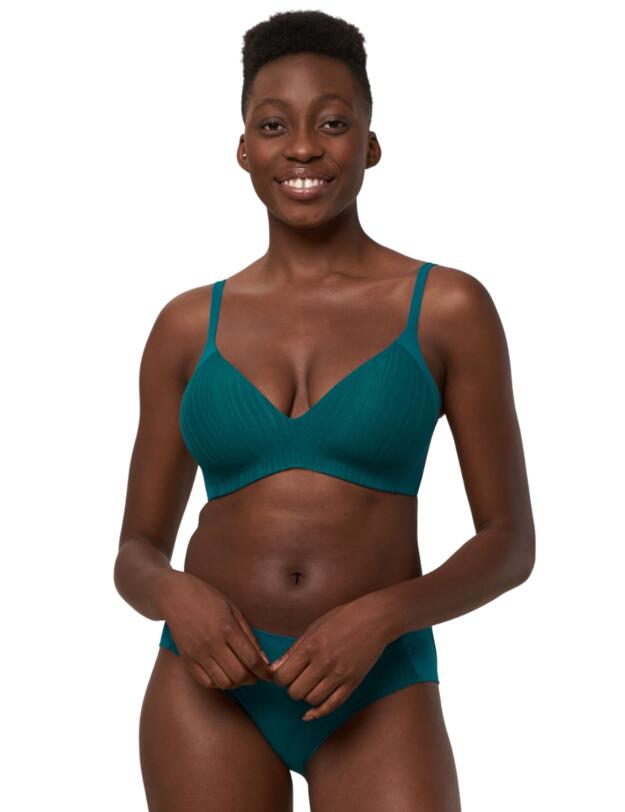 Triumph Body Make-Up Wireless Bra Blue Coral