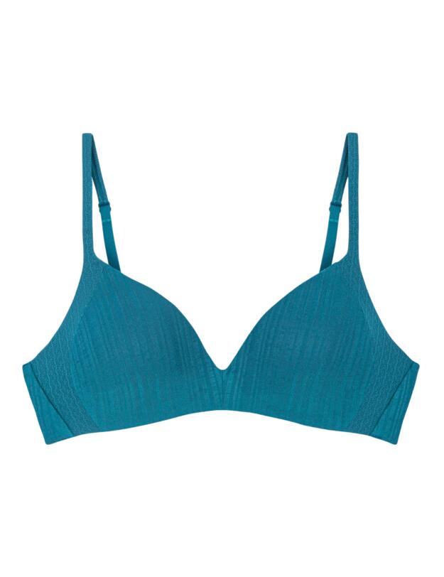 Triumph Body Make-Up Wireless Bra Blue Coral