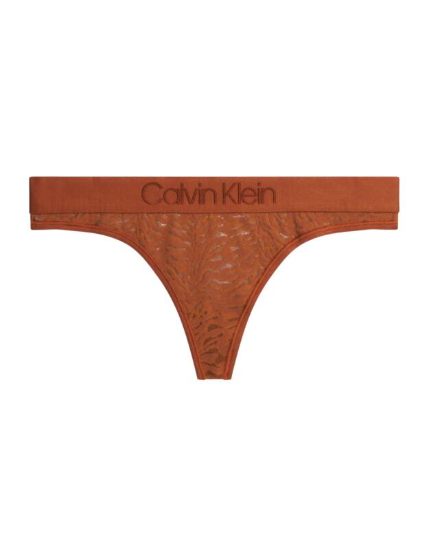  Calvin Klein Intrinsic Lace Thong Ginger Bread