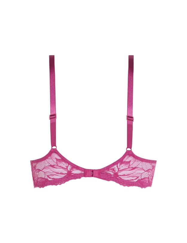 Calvin Klein Seductive Comfort Plunge Bra Wild Aster