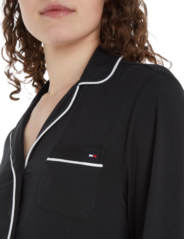  Tommy Hilfiger Pyjama Top Black