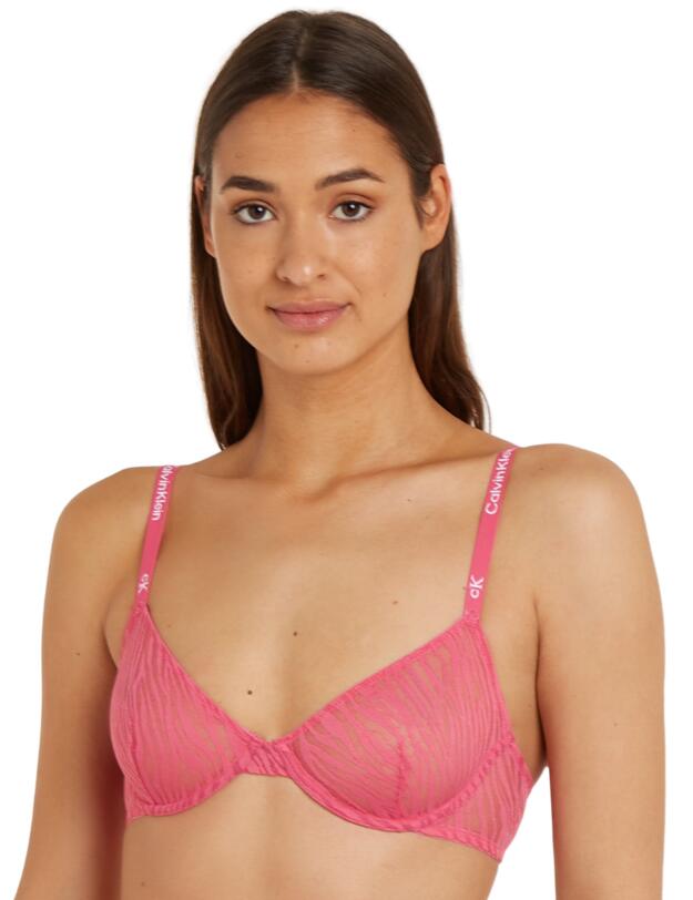 Calvin Klein CK96 Demi Bra Fuchsia Rose