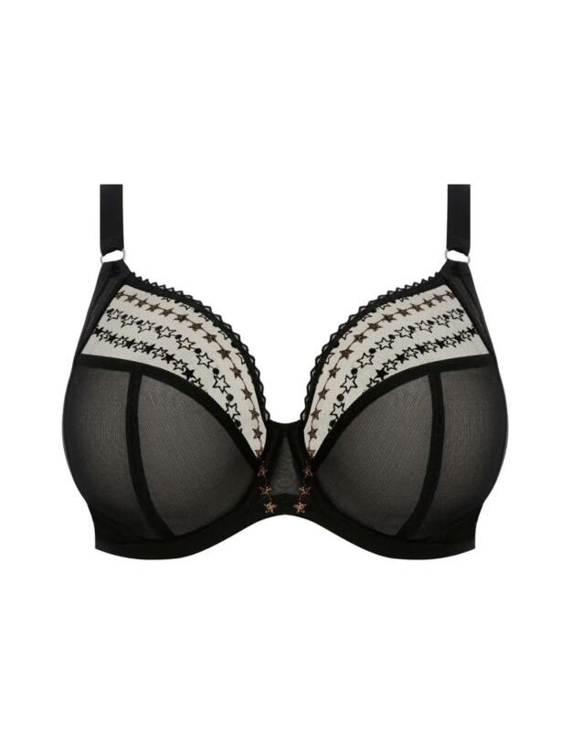 Elomi Matilda Plunge Bra Black Star