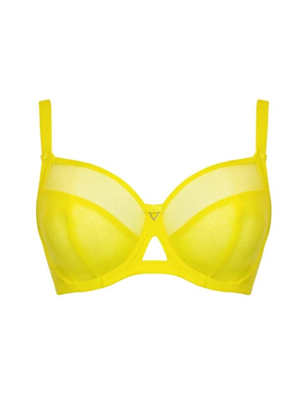 Curvy Kate Victory 4 Part Balcony Bra Citron