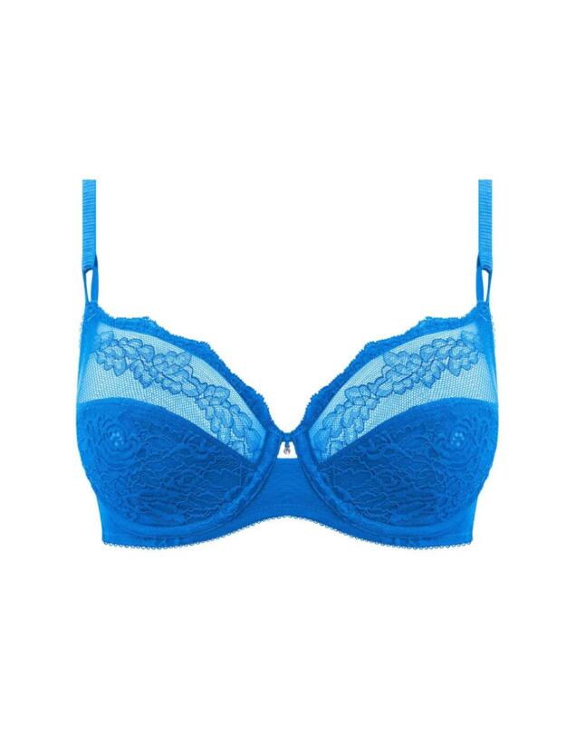 Wacoal Ravissant Underwired Balcony Bra Indigo Bunting 