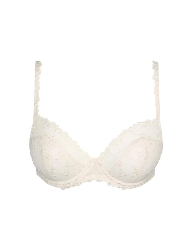 Marie Jo Nellie Half Padded Plunge Bra Natural 