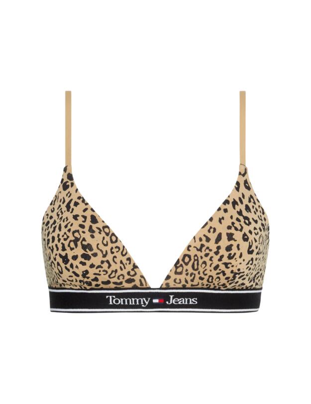 Tommy Hilfiger Tommy Jeans Triangle Bra TJ Leopard AOP