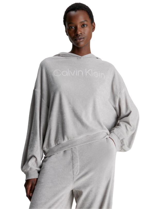 Calvin Klein Cosy Lounge Hoodie Porpoise