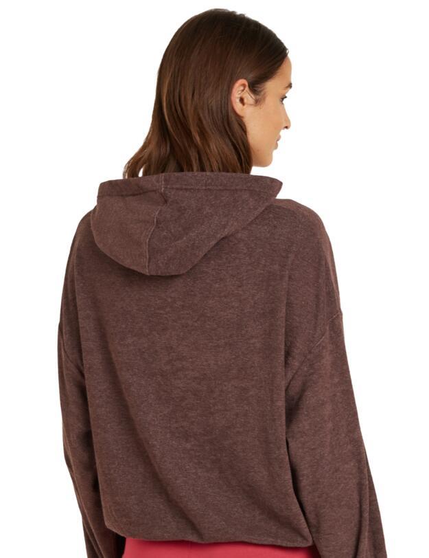 Calvin Klein Cosy Lounge Hoodie Deep Mahogany