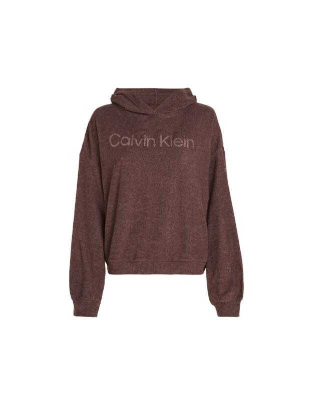 Calvin Klein Cosy Lounge Hoodie Deep Mahogany