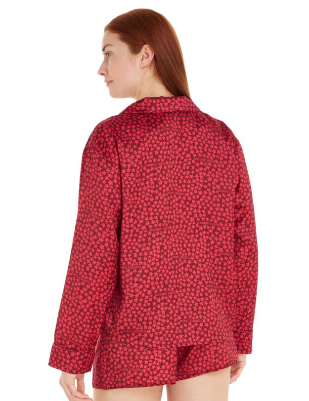 Tommy Hilfiger Tommy Jeans Pyjama Set TJ Star Rouge AOP