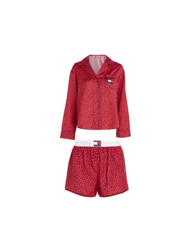Tommy Hilfiger Tommy Jeans Pyjama Set TJ Star Rouge AOP