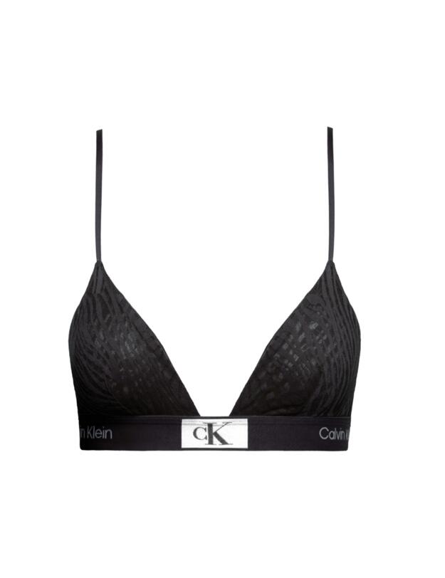 Calvin Klein CK96 Triangle Bra Black