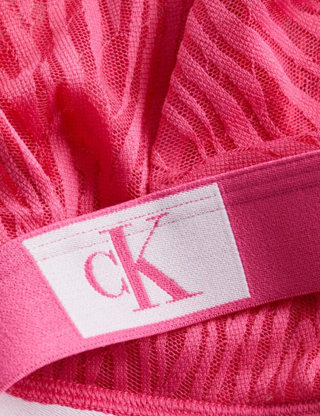 Calvin Klein CK96 Triangle Bra Fuchsia Rose