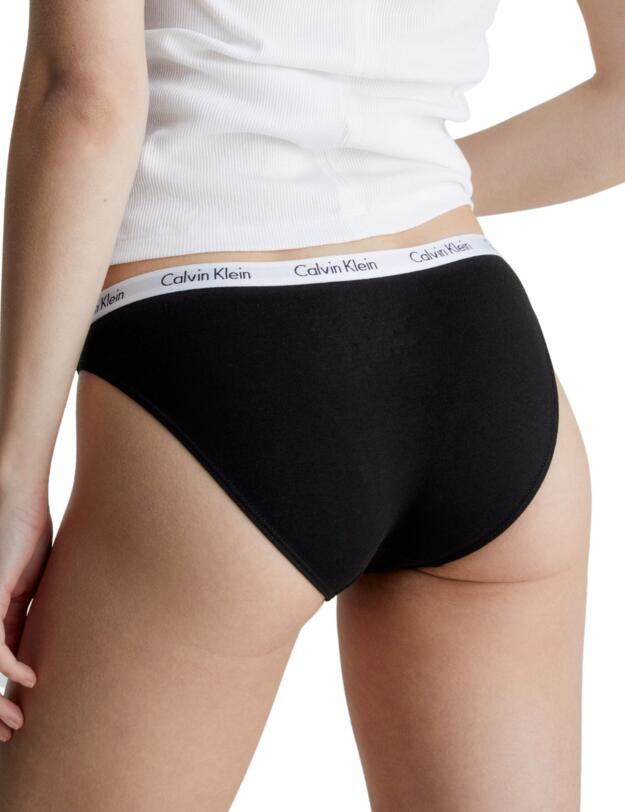 Calvin Klein Carousel Briefs 3 Pack Black/White/Pastel Lilac