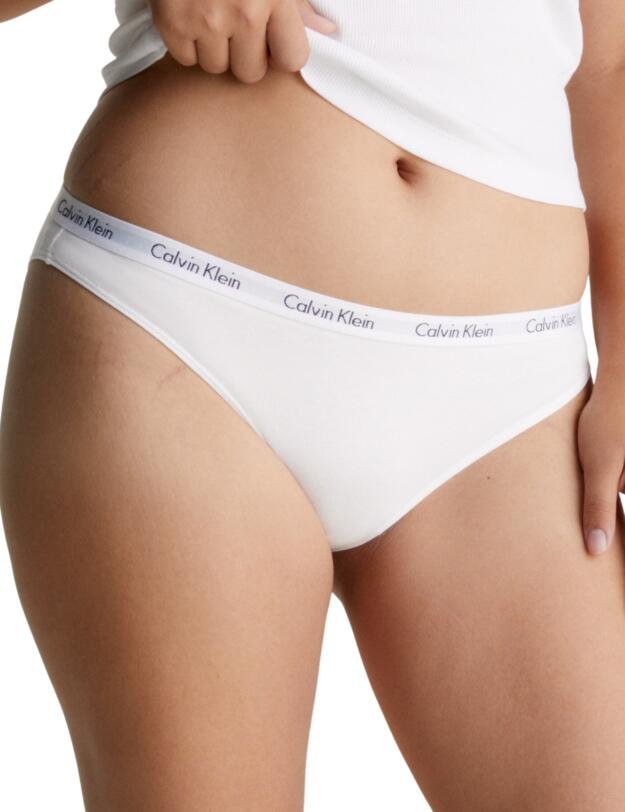 Calvin Klein Carousel Briefs 3 Pack Black/White/Pastel Lilac