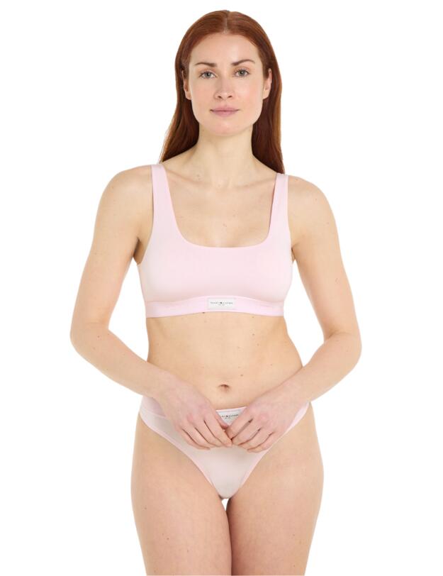 Tommy Hilfiger TH Established Bralette Light Pink 