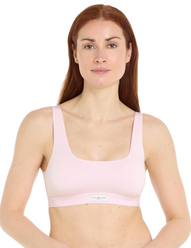 Tommy Hilfiger TH Established Bralette Light Pink 