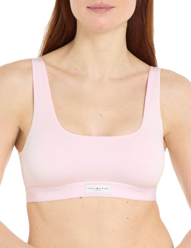 Tommy Hilfiger TH Established Bralette Light Pink 