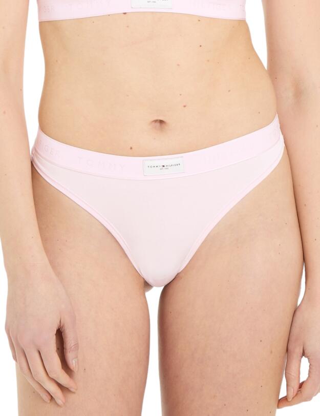 Tommy Hilfiger TH Established Thong Light Pink 