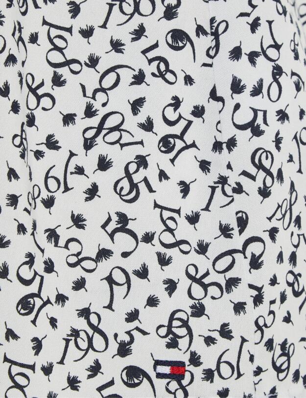 Tommy Hilfiger TH Original Camisole Feather Print Ecru 