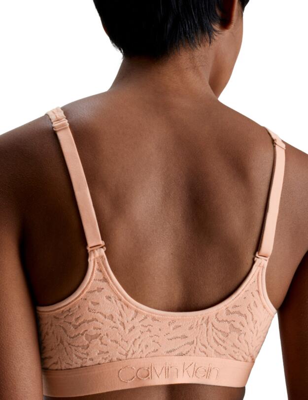 Calvin Klein Recovery Bralette Stone Grey