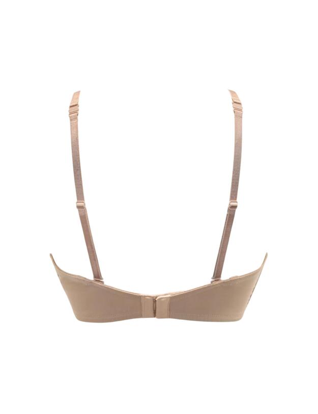  Pour Moi Definitions Plunge Push Up Multi Bra Sand 