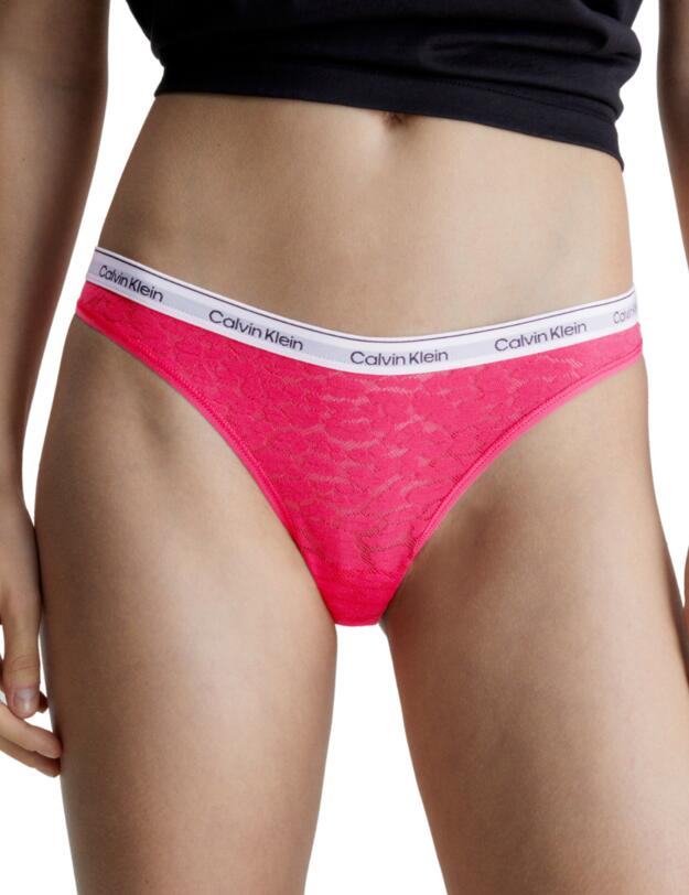 Calvin Klein 3 Pack Brazilian Briefs Black/Tea Berry/ Garden Topiary