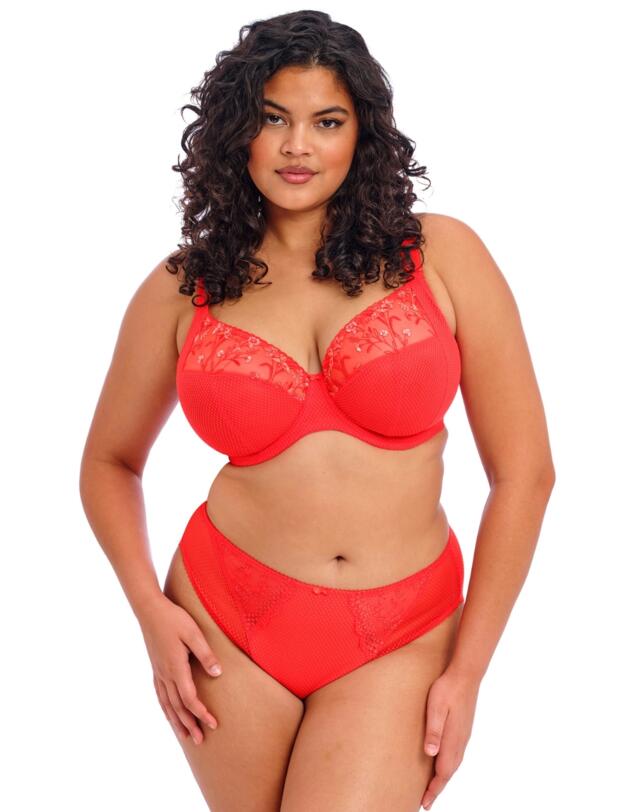 Elomi Charley Underwired Plunge Bra Salsa