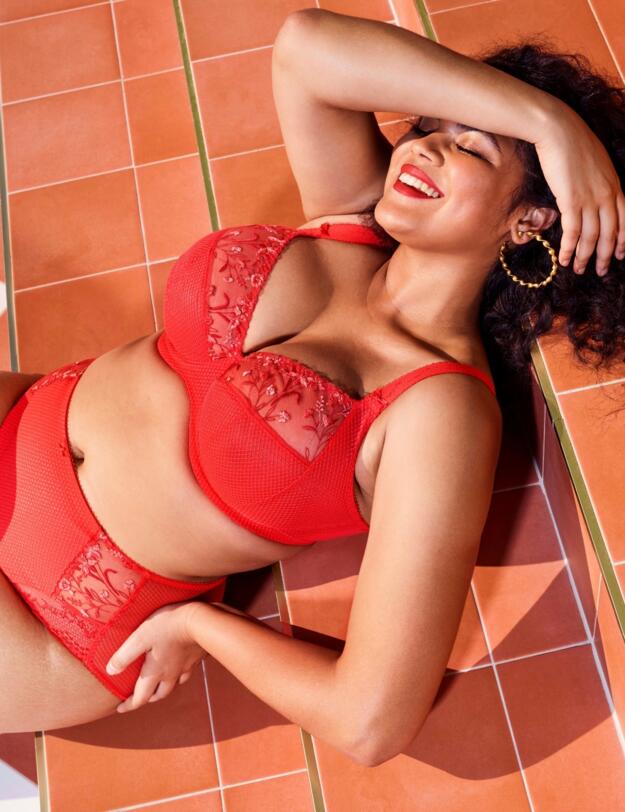 Elomi Charley Full Brief Salsa
