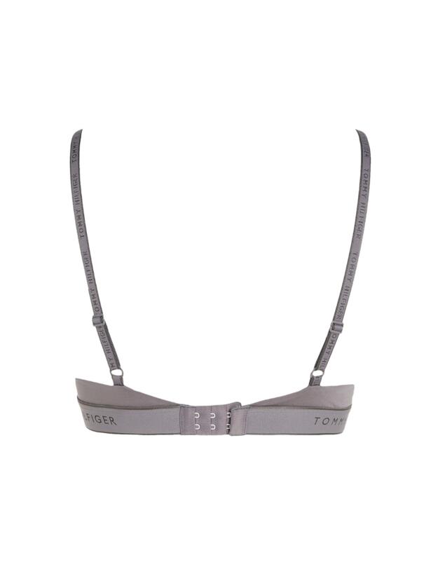 Tommy Hilfiger TH Established Triangle Bra Fossil Grey 