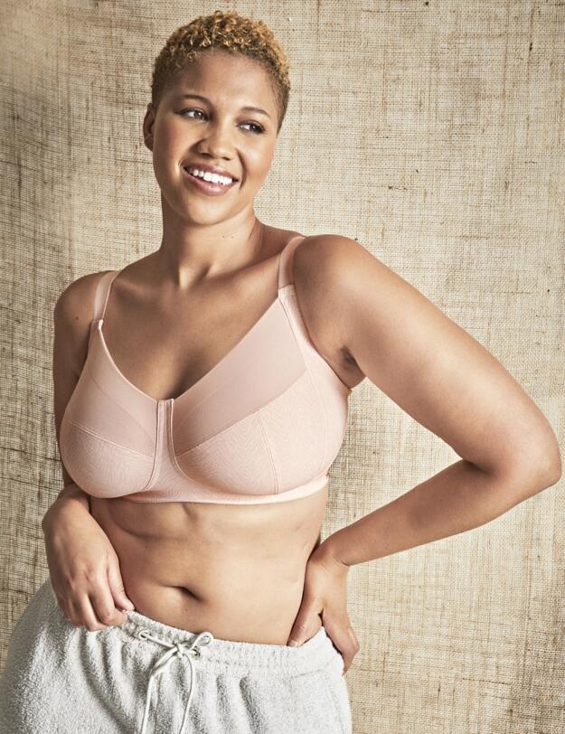 Royce Rosa Full Cup Comfort Bra Blush