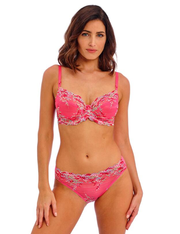Wacoal Embrace Lace Underwired Bra Hot Pink/Multi 