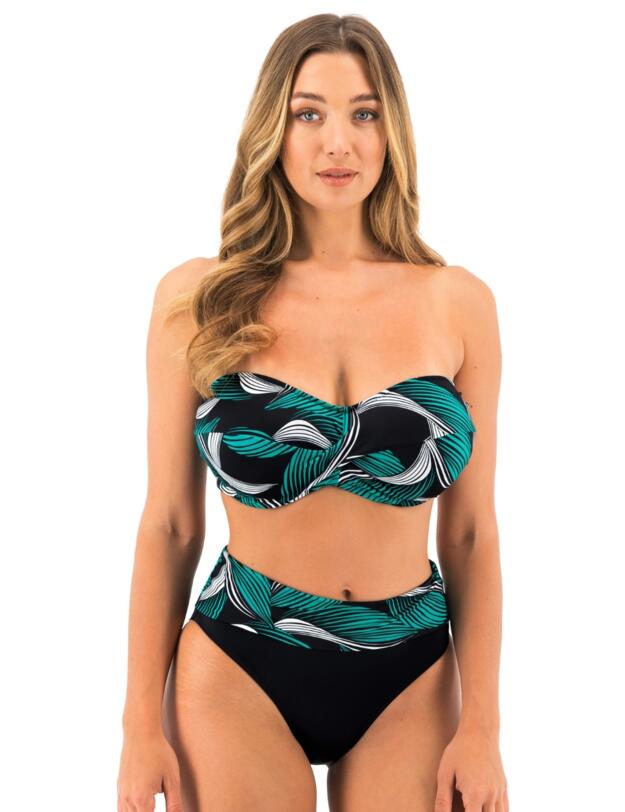 Fantasie Saint Lucia Fold Bikini Brief Black