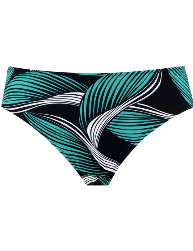 Fantasie Saint Lucia Mid Rise Bikini Brief Black