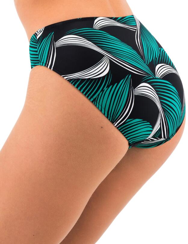 Fantasie Saint Lucia Mid Rise Bikini Brief Black
