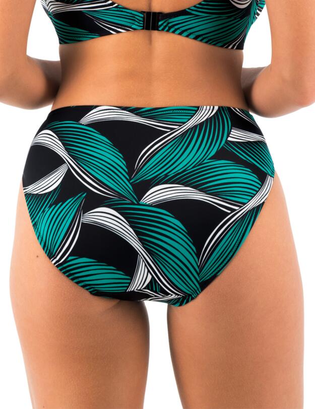 Fantasie Saint Lucia Mid Rise Bikini Brief Black