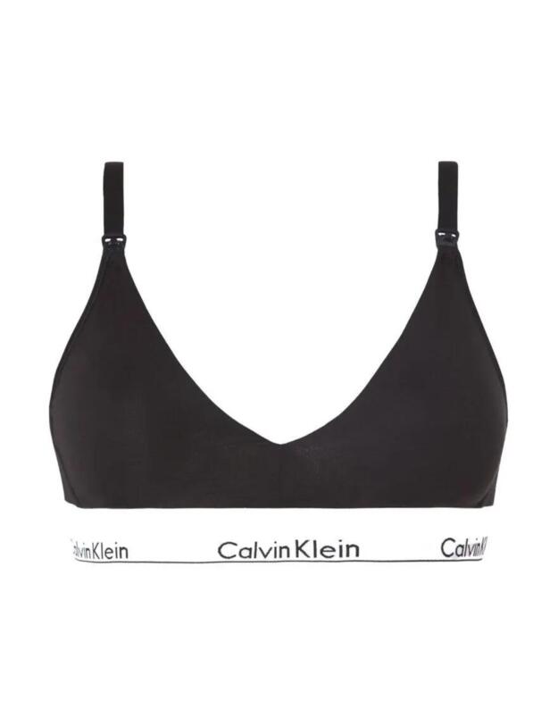 Calvin Klein Modern Cotton Maternity Bra Black