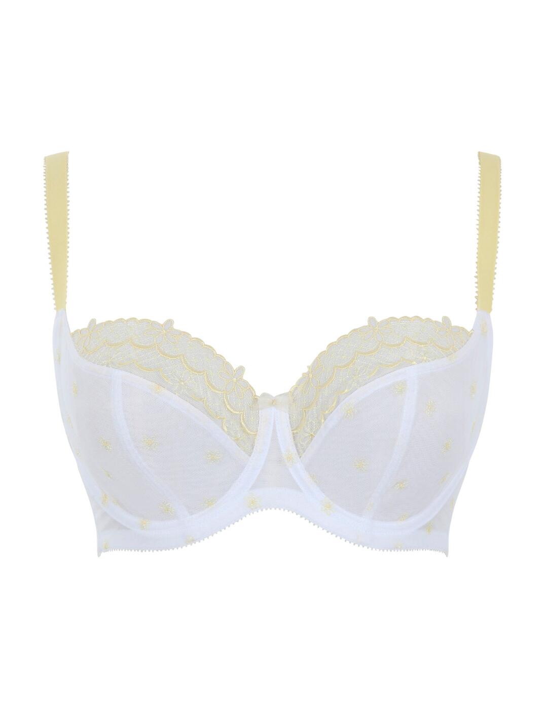 Cleo by Panache Blossom Biustonosz Balkon Fiszbinowy Haftowana bielizna damska 10581 - Zdjęcie 22 z 23