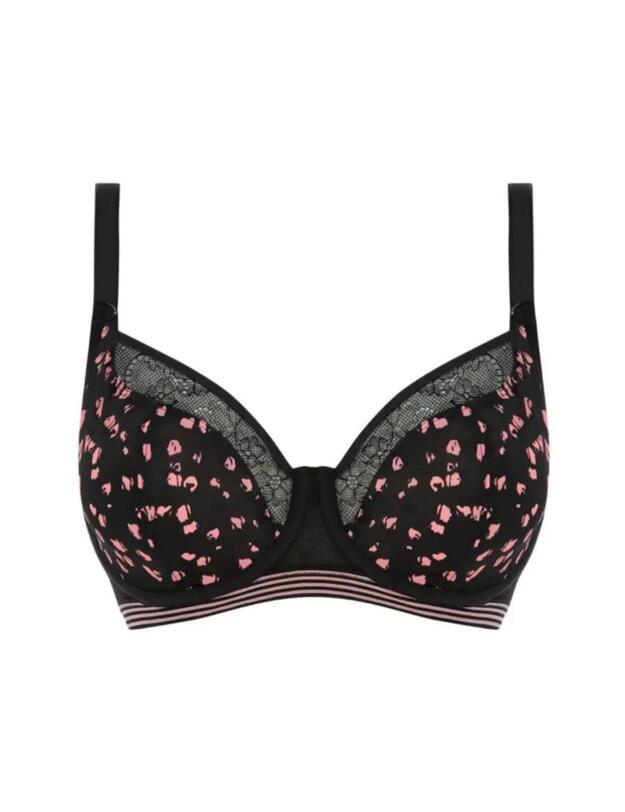 Freya Wild Plunge Bra Black Rose