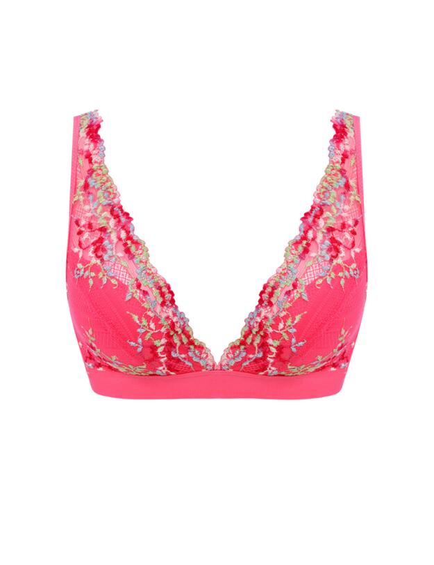 Wacoal Embrace Lace Soft Cup Bra Hot Pink/Multi