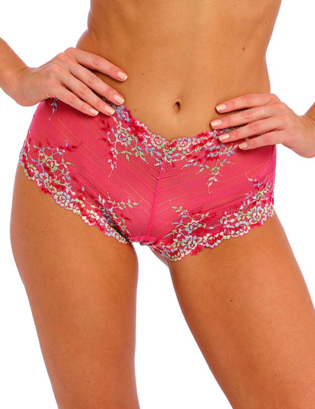 Wacoal Embrace Lace Boyshort Hot Pink/Multi