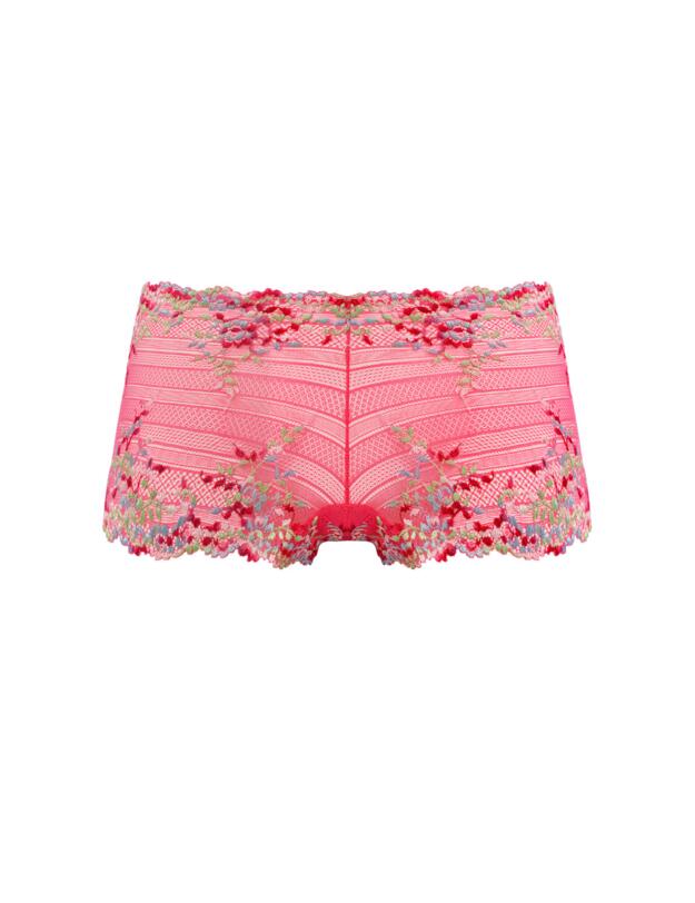 Wacoal Embrace Lace Boyshort Hot Pink/Multi