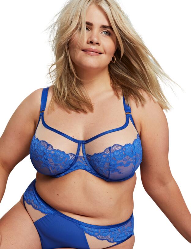 Sculptresse by Panache Josephine Full Cup Bra Cobalt/Latte