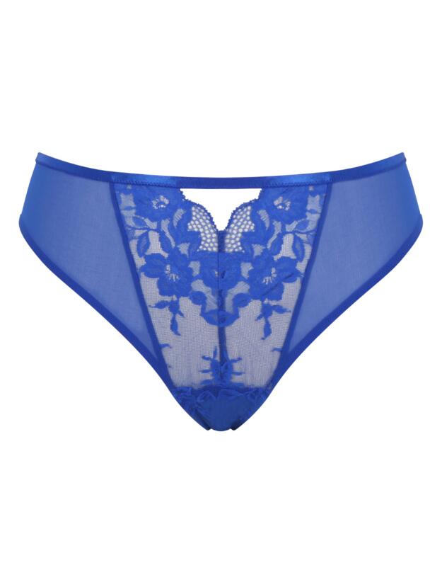 Sculptresse by Panache Josephine Thong Cobalt/Latte