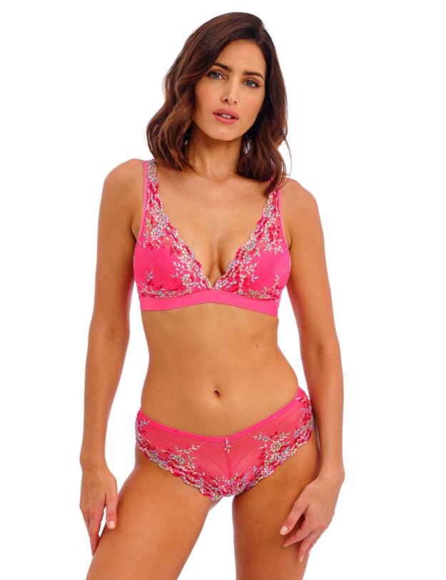 Wacoal Embrace Lace Tanga Brief Hot Pink/Multi