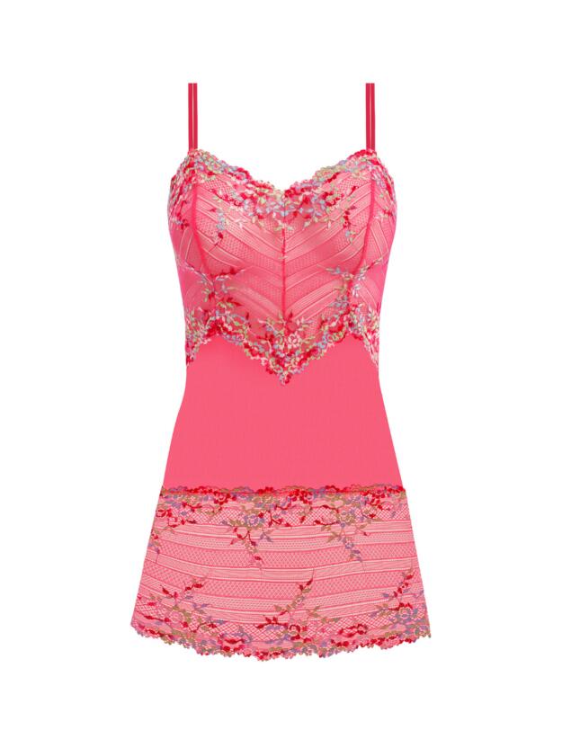 Wacoal Embrace Lace Chemise Hot Pink/Multi