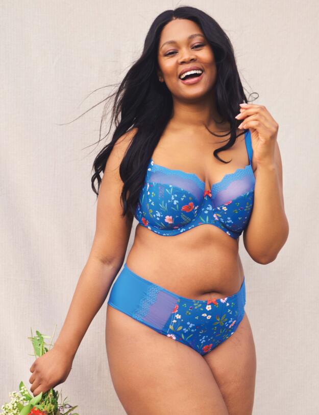 Sculptresse by Panache Esme Balcony Bra Wildflower