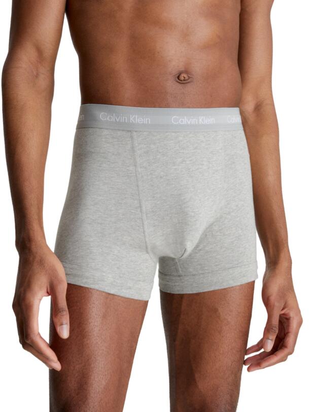 Calvin Klein Cotton Stretch 3 Pack Briefs Phantom Grey/Palace Blue/Vaporous Grey